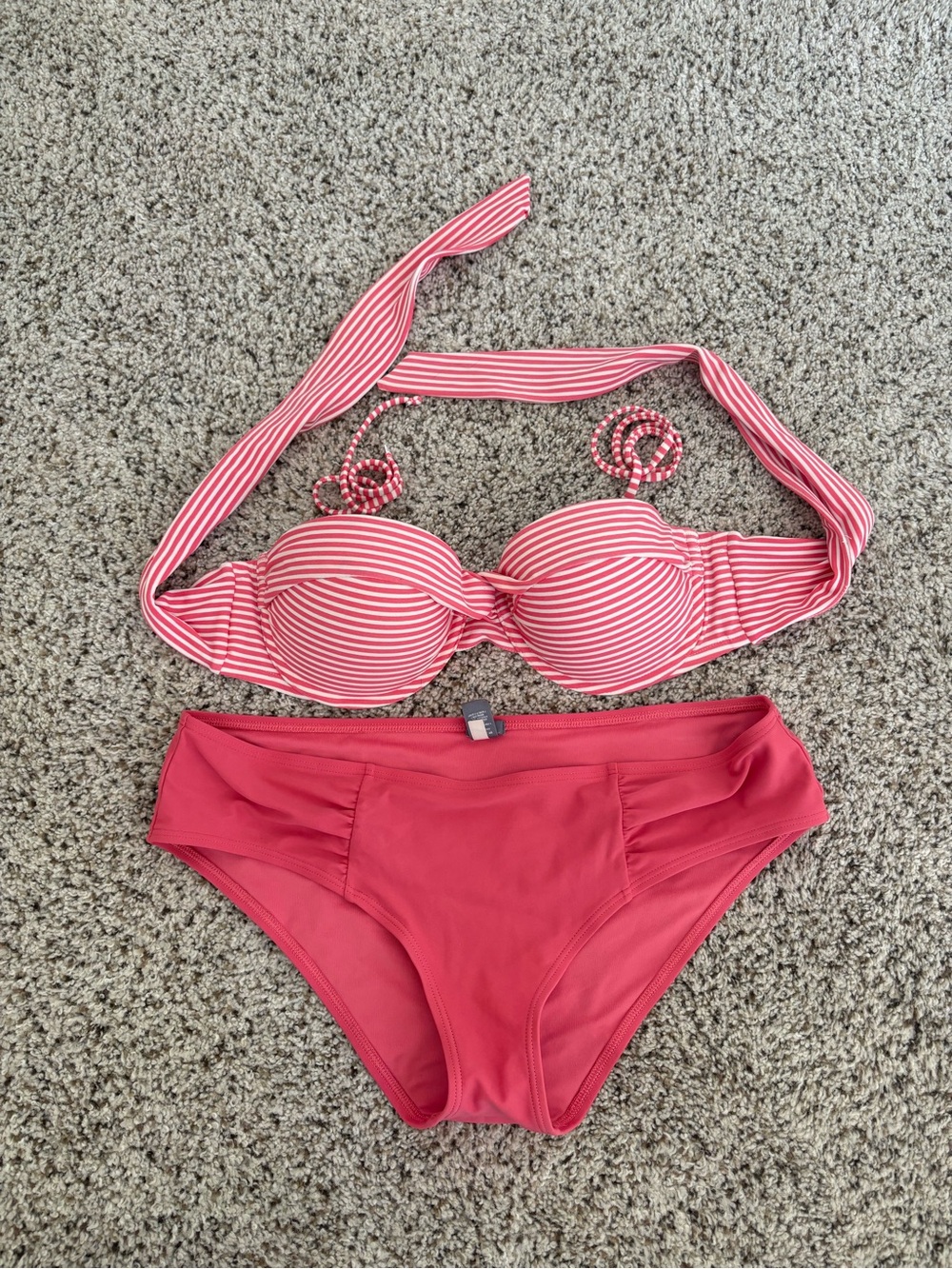 Aerie Push up Bandeau Bikini Set